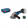 Meuleuse BOSCH PROFESSIONAL GWS 18V-10 PSC solo L-BOXX