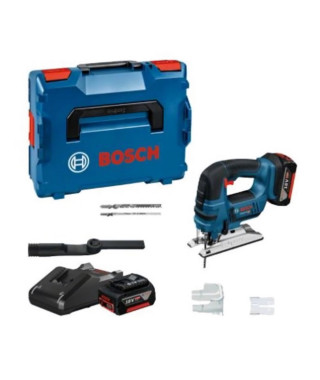 Scie sauteuse GST 18V-Li B 18 V 2x4Ah (machine complete) en coffret L-BOXX - BOSCH - 06015A6106