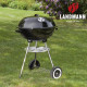 Landmann barbecue boule 41 cm au charbon de bois