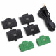 Kit Play & Charge - POWER A - XBPW0119-01 - Pour manettes sans fil Xbox Series X|S - Noir