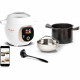 MOULINEX Cookéo Connect Multicuiseur intelligent haute pression CE86DA10 - 200 recettes intégrées - Capacité 6L