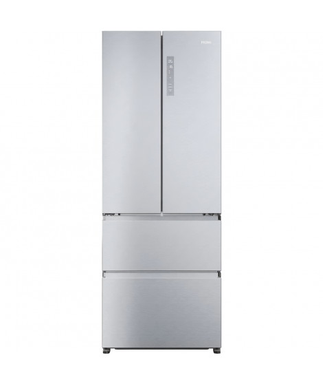 Réfrigérateur multi-portes - HAIER - FD 70 Series 3 HFR5719ENMG - Classe E - 446 L - 190 x 70 x 67,5 cm - Silver