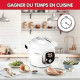 MOULINEX Cookéo Connect Multicuiseur intelligent haute pression CE86DA10 - 200 recettes intégrées - Capacité 6L