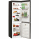 Réfrigérateur congélateur bas - INDESIT LI8S2EK - 339 L (228L +111 L) - Froid statique - Classe E - L69 cm x H 193,5 cm - silver