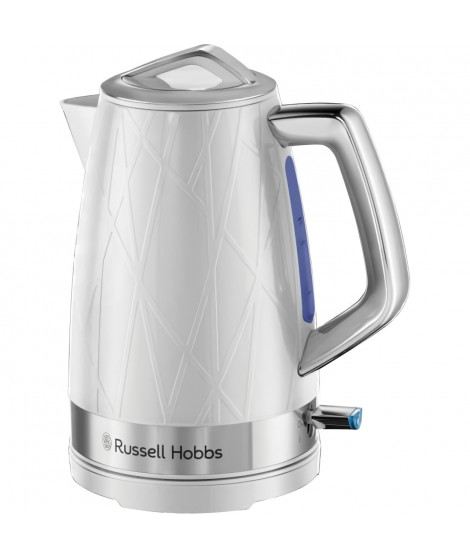 Bouilloire Russell Hobbs 28080-70 1,7L - Ebullition Rapide - Base Multidirectionnelle 360° - Blanc