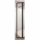 AURYS Porte de douche pivotante BALEARES ATELIER - Verre Timeless 8 mm trempé by Saint-Gobain - L.34 cm x H.198 cm