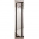 AURYS Porte de douche pivotante BALEARES ATELIER - Verre Timeless 8 mm trempé by Saint-Gobain - L.34 cm x H.198 cm