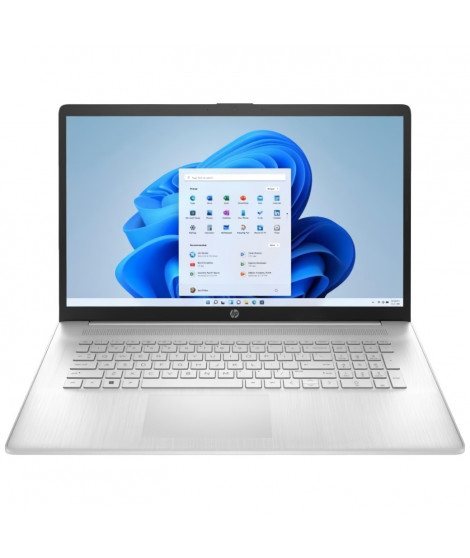 PC Portable HP 17-cp0294nf - 17,3 FHD - Ryzen 7-5700U - RAM 16Go - Stockage 512Go SSD - Windows 11 - AZERTY