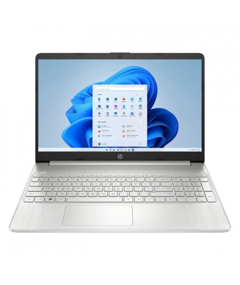 PC Portable HP 15s-fq5022nf - 15,6 FHD - Core i7-1255U - RAM 16Go - Stockage 512Go SSD - Windows 11 - AZERTY