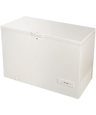 Congélateur coffre - INDESIT OS2A450HFR - 437L - Classe E - L 140,5 cm x H 91,6 cm - blanc