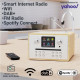 MAJORITY HOMERTON 2 - Radio INTERNET/DAB+/FM - Lecteur CD - Spotify Connect - Bluetooth/USB - Double alarme - Coloris Chene
