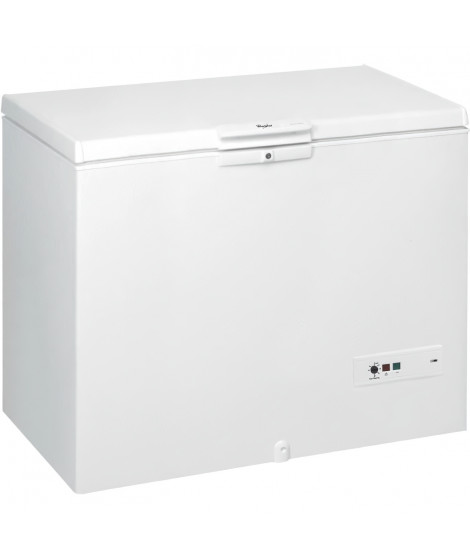 Congélateur coffre - WHIRLPOOL WHM46122FR - 437L - Classe E - L 140,5 cm x H 91,6 cm - blanc