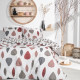 Parure de lit - TODAY - Sunshine - 122626 - 2 personnes - 240x220cm - Coton - Imprimé 14.35