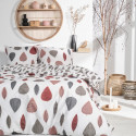Parure de lit - TODAY - Sunshine - 122626 - 2 personnes - 240x220cm - Coton - Imprimé 14.35