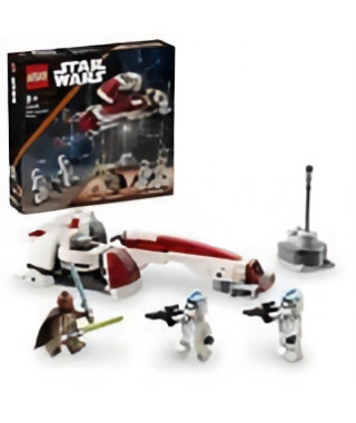 LEGO Star Wars 75378 The Mandalorian L'évasion en Speeder BARC, Set de Construction