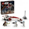 LEGO Star Wars 75378 The Mandalorian L'évasion en Speeder BARC, Set de Construction