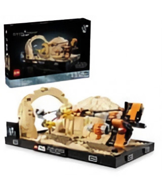 LEGO Star Wars 75380 Diorama de la course de podracers de Mos Espa, Vaisseau Spatial