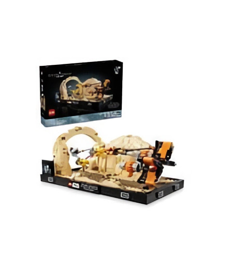 LEGO Star Wars 75380 Diorama de la course de podracers de Mos Espa, Vaisseau Spatial
