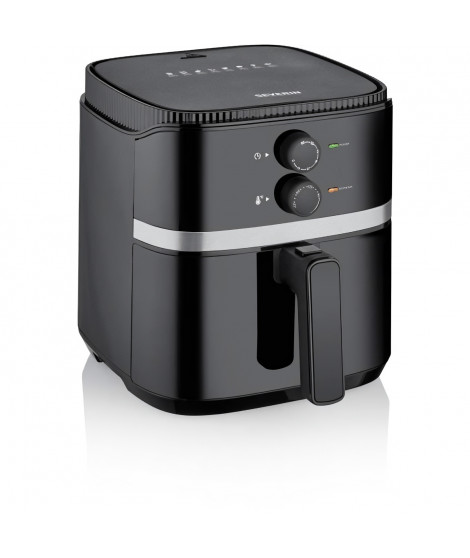 Friteuse a air chaud SEVERIN FR2452 - 5L - Friteuse sans huile - Multicuiseur - Temps et Thermostat réglables - Noir