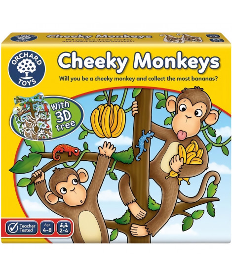 Orchard Toys Cheeky Monkeys a Luck Game