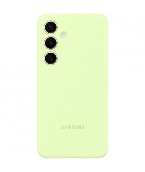 Coque SAMSUNG S24 Silicone Vert Clair