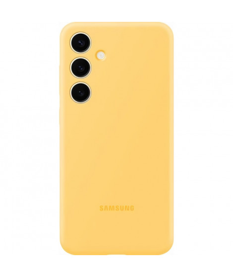 Coque SAMSUNG S24 Plus Silicone Jaune