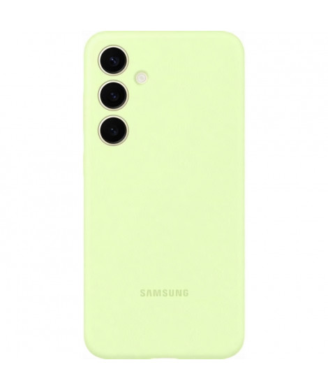 Coque SAMSUNG S24 Plus Silicone Vert Clair