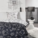Parure de lit - TODAY - Sunshine - 121236 - 1 personne - 140x200 cm - Coton - Imprimé 13.53