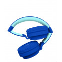 Casque lumineux pliable Bluetooth et filaire avec un design 3D de l'univers de Stitch avec limitation du volume