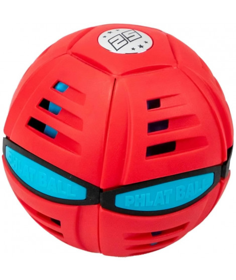 Phlat Ball Junior - Wahu - Classic Red - Disque qui se transforme en balle - Mixte - 5 ans et plus