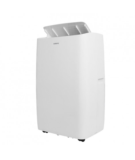 OCEANIC Climatiseur mobile monobloc - 2000W - 7000 BTU - Programmable - Classe énergétique A - blanc