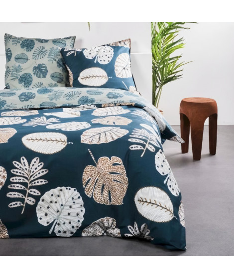 Parure de lit - TODAY - Sunshine - 116466 - 2 personnes - 220x240 cm - Coton - Imprimé 9.24