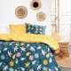 Parure de lit - TODAY - Sunshine - 119461 - 2 personnes - 240x220cm - Coton - Imprimé 11.42