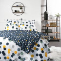 Parure de lit - TODAY - Sunshine - 119496 - 2 personnes - 260x240cm - Coton - Imprimé 11.59