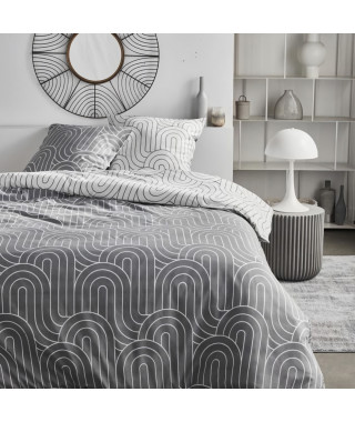Parure de lit - TODAY - Crazy - 123411 - 2 personnes - 220x240 cm - Imprimée 4.14