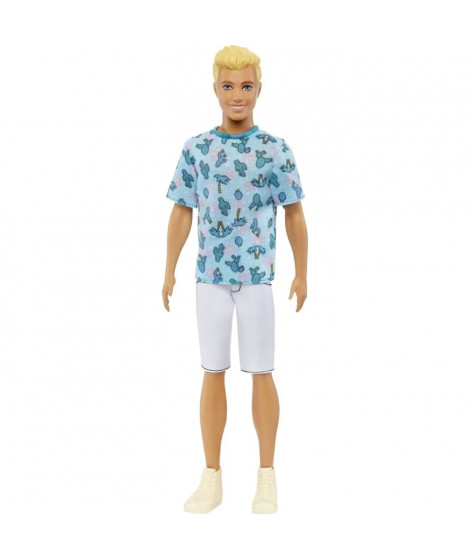 Barbie - Barbie Ken Fashionistas Tenue de sport - Poupée Mannequin - 3 ans et + - BARBIE - HJT10 - POUPEE MANNEQUIN BARBIE