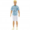 Barbie - Barbie Ken Fashionistas Tenue de sport - Poupée Mannequin - 3 ans et + - BARBIE - HJT10 - POUPEE MANNEQUIN BARBIE