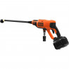 BLACK+DECKER Nettoyeur a Pression 18 V BCPC18D1-QW avec 5 Accessoires, 1 Batterie Protégée et Chargeur -24 Bars, Tube Amovibl…
