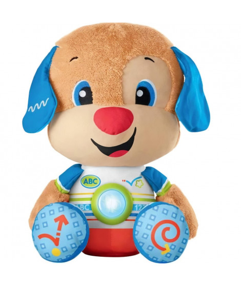 Fisher-Price Peluche Musicale : Puppy Eveil Progressif Geant GXV96