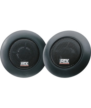 Tweeters néodyme - MTX AUDIO - TX225T - Ø25mm 4O 65W RMS 450W Peak dôme soie filtres passifs inclus