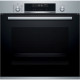 Four multifonction Pyrolyse - BOSCH SER6 - HBA5785S6  Inox - Vol four: 71l - 9 unité modes de cuisson - H595xL594xP548mm