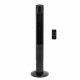 Ventilateur colonne OCEANIC - 50W - Hauteur 110 cm - Oscillation automatique - Télécommande - Minuterie - Noir