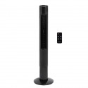 Ventilateur colonne OCEANIC - 50W - Hauteur 110 cm - Oscillation automatique - Télécommande - Minuterie - Noir