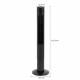 Ventilateur colonne OCEANIC - 50W - Hauteur 110 cm - Oscillation automatique - Télécommande - Minuterie - Noir