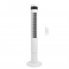 Ventilateur colonne OCEANIC - 50W - Hauteur 110 cm - Oscillation automatique - Télécommande - Minuterie - Blanc