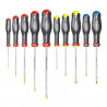 Jeu de 10 tournevis Protwist Plats/Phillips/Prozidriv FACOM - ATW.J10PB