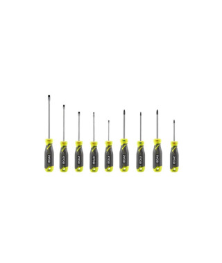 Jeu de 9 tournevis magnétiques RYOBI - RHSDS9PC