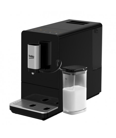 Machine expresso automatique - BEKO - CEG3194B - 1350 W - Carafe a lait - Noir