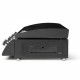 Plancha a gaz - LIVOO - DOC297 - 4 bruleurs - Gris