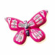 Moulage et peinture - Papillon et paillettes - SES CREATIVE - Grand moule, 6 couleurs de peinture, pinceau, paillettes et plâtre